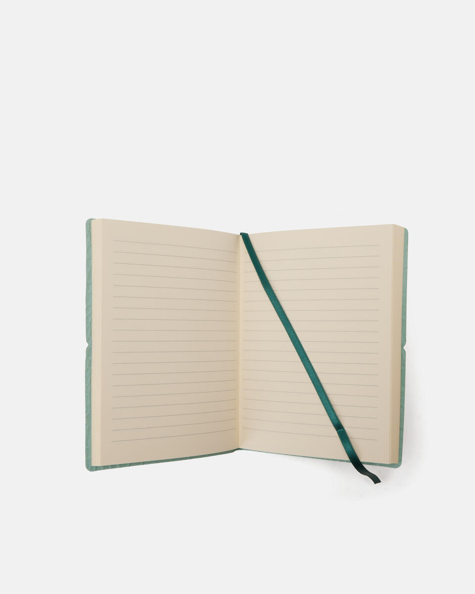 NOTEBOOK Sage green  - Accessories - Special Price - Cuoieria Fiorentina