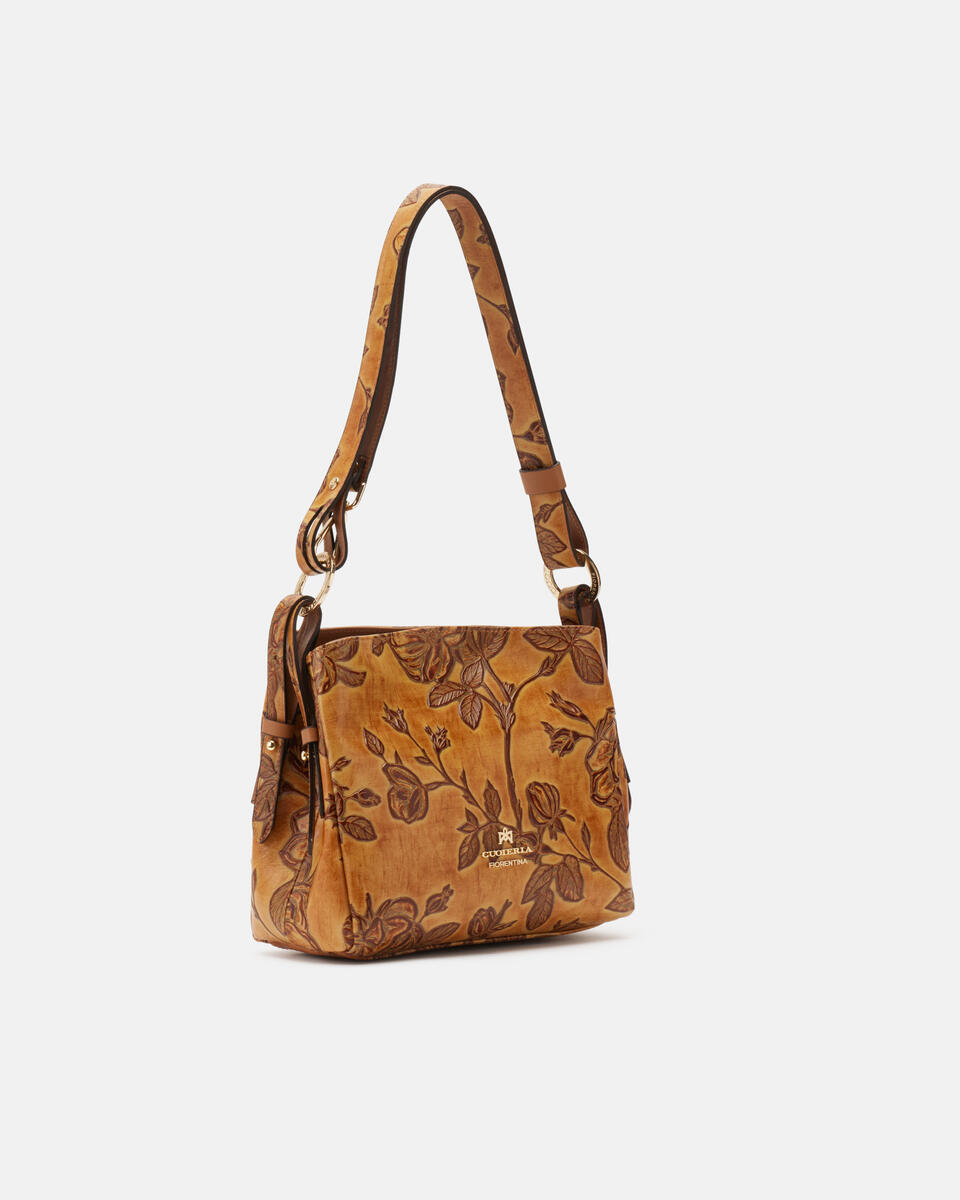 Small hobo bag Beige  - Shoulder Bags - Women's Bags - Bags - Cuoieria Fiorentina