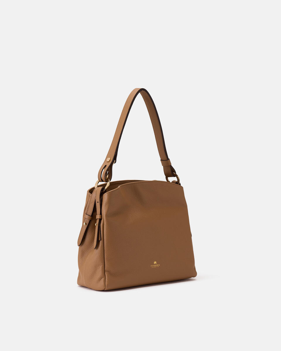 HOBO BAG Desert  - Shoulder Bags - Women's Bags - Bags - Cuoieria Fiorentina