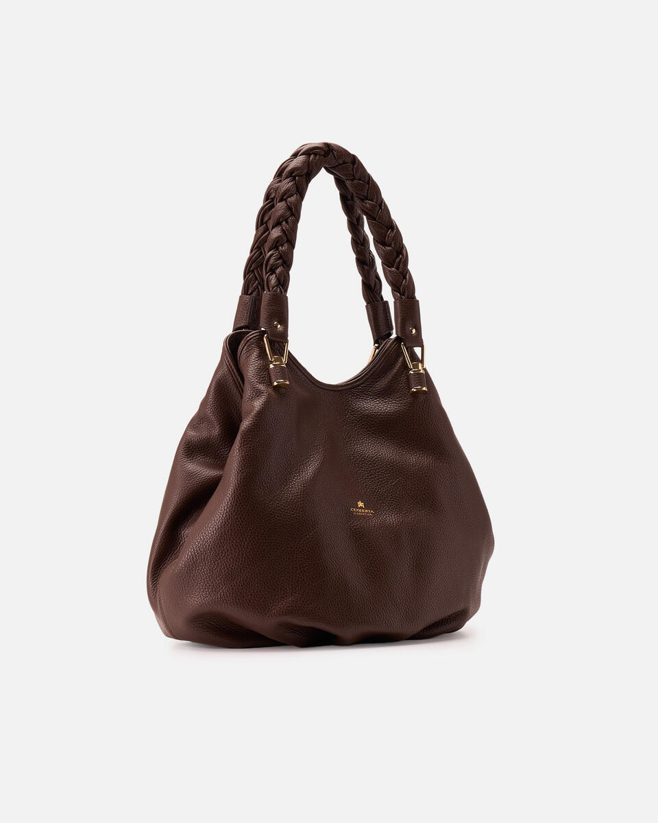 SHOPPING BAG Chocolate  - Shopping - Women's Bags - Bags - Cuoieria Fiorentina