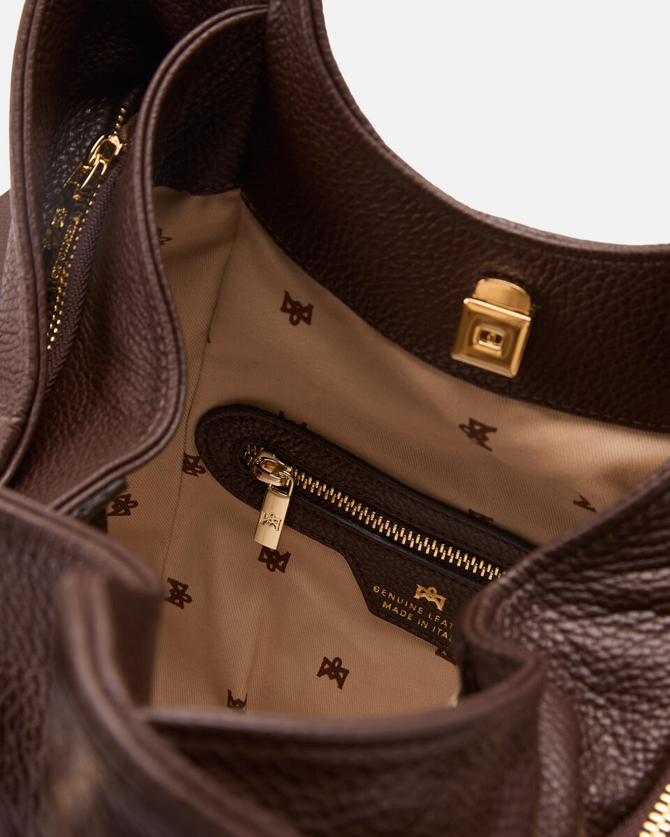 SHOPPING BAG Chocolate  - Shopping - Women's Bags - Bags - Cuoieria Fiorentina