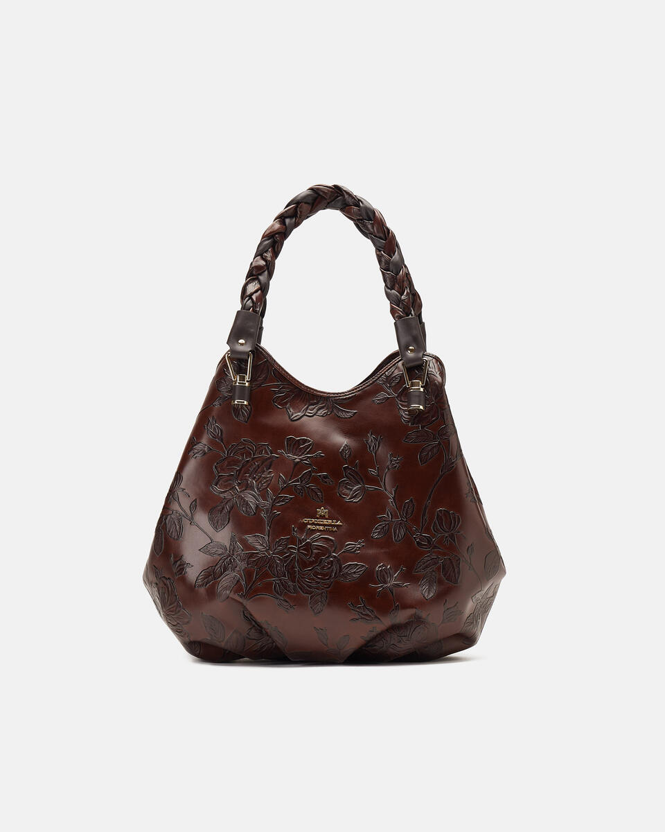 SHOPPING BAG Mahogany  - Shoulder Bags - Women's Bags - Bags - Cuoieria Fiorentina