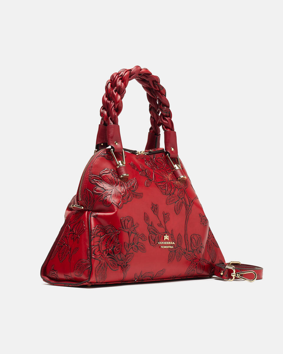 Tote bag Red  - Tote Bags - Women's Bags - Bags - Cuoieria Fiorentina