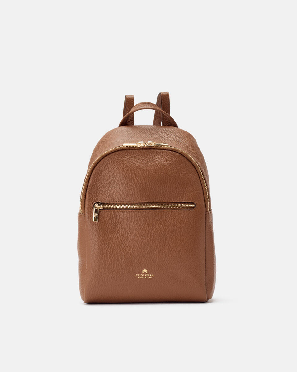 Small backpack Caramel  - Backpacks - Women's Bags - Bags - Cuoieria Fiorentina
