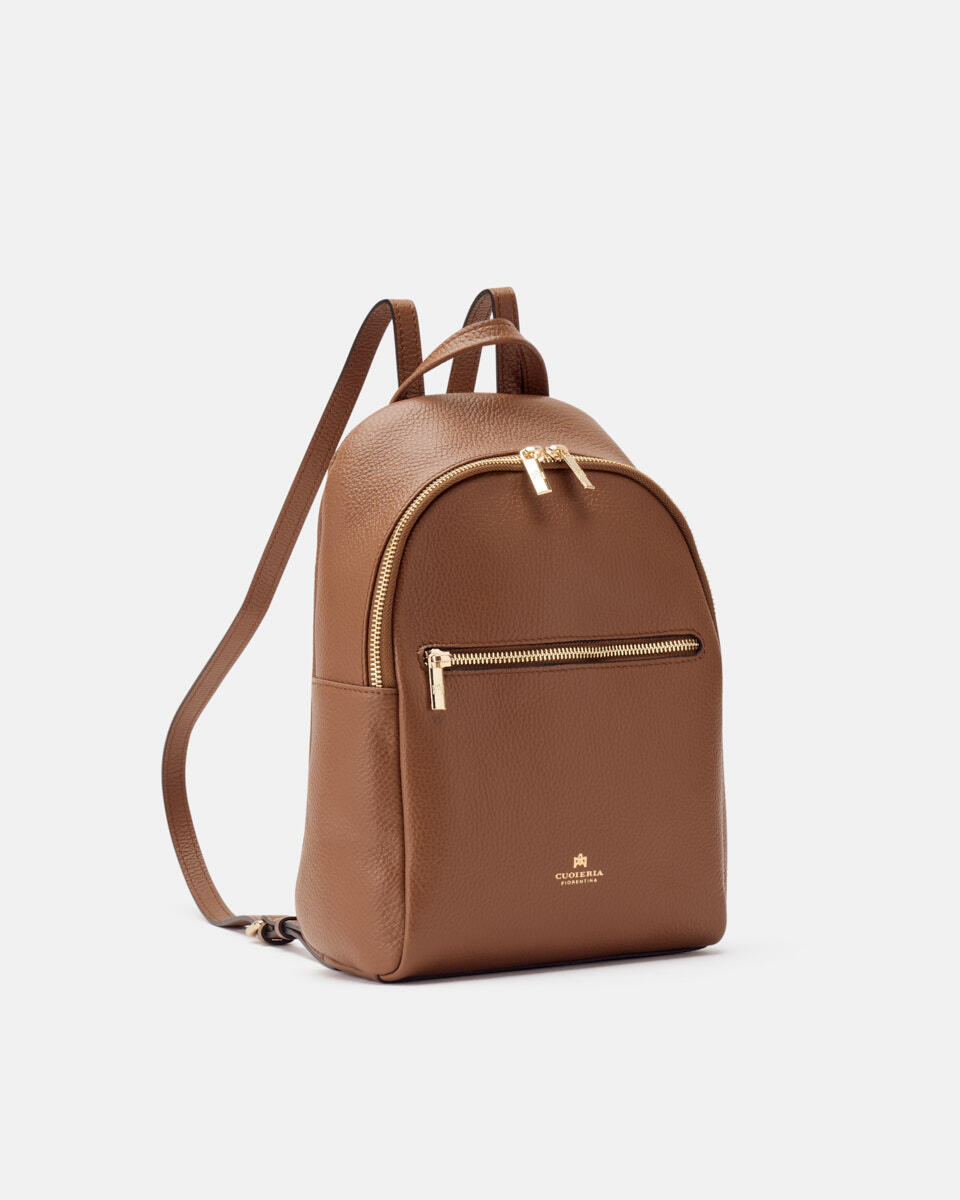 Small backpack Caramel  - Backpacks - Women's Bags - Bags - Cuoieria Fiorentina