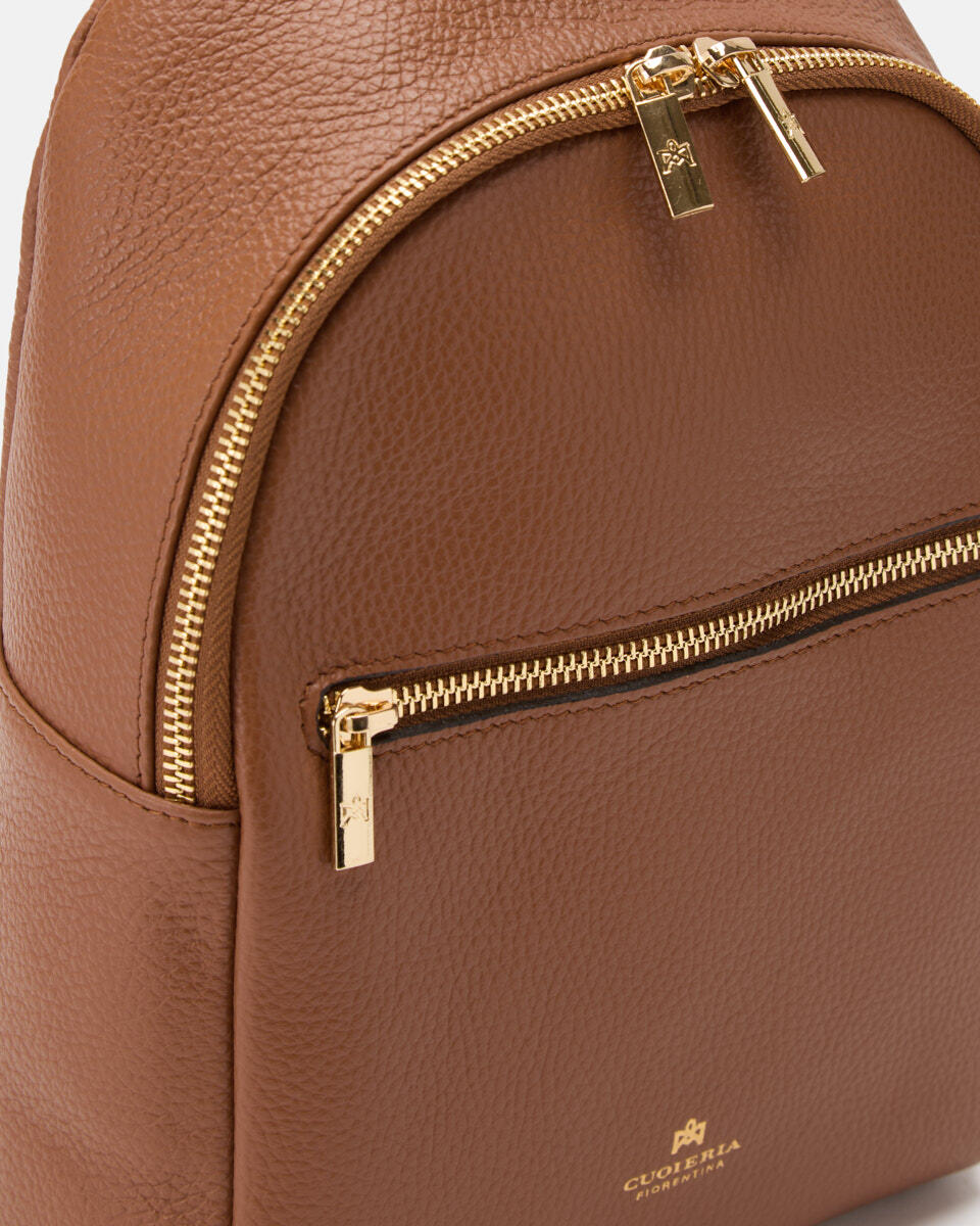 Small backpack Caramel  - Backpacks - Women's Bags - Bags - Cuoieria Fiorentina