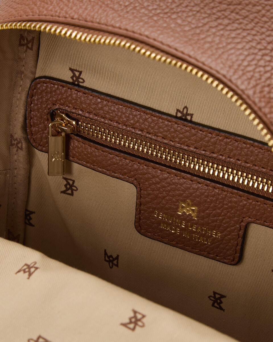 Small backpack Caramel  - Backpacks - Women's Bags - Bags - Cuoieria Fiorentina