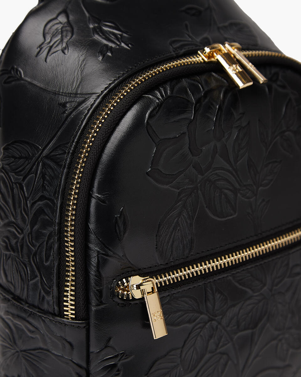 Small backpack Black  - Backpacks - Women's Bags - Bags - Cuoieria Fiorentina