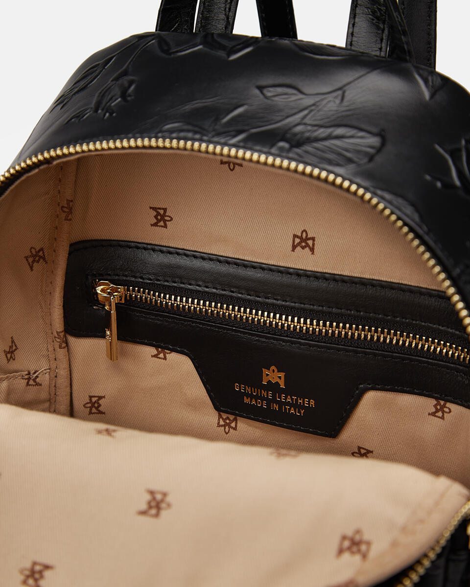 Small backpack Black  - Backpacks - Women's Bags - Bags - Cuoieria Fiorentina