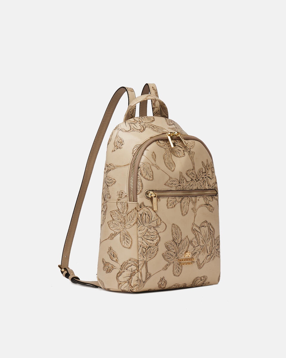 Small backpack Taupe  - Backpacks - Women's Bags - Bags - Cuoieria Fiorentina