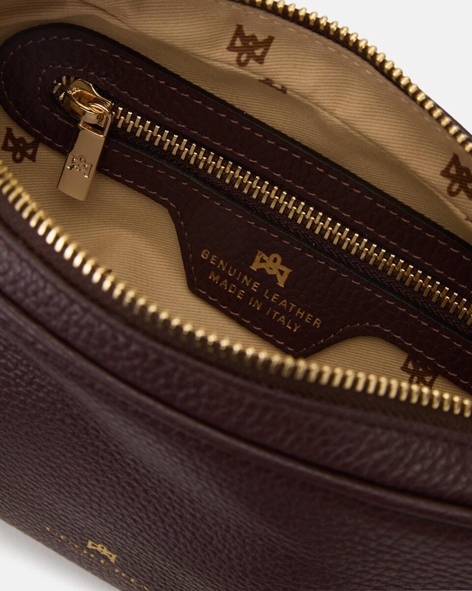 Camera bag Coffee  - Mini Bags - Women's Bags - Bags - Cuoieria Fiorentina