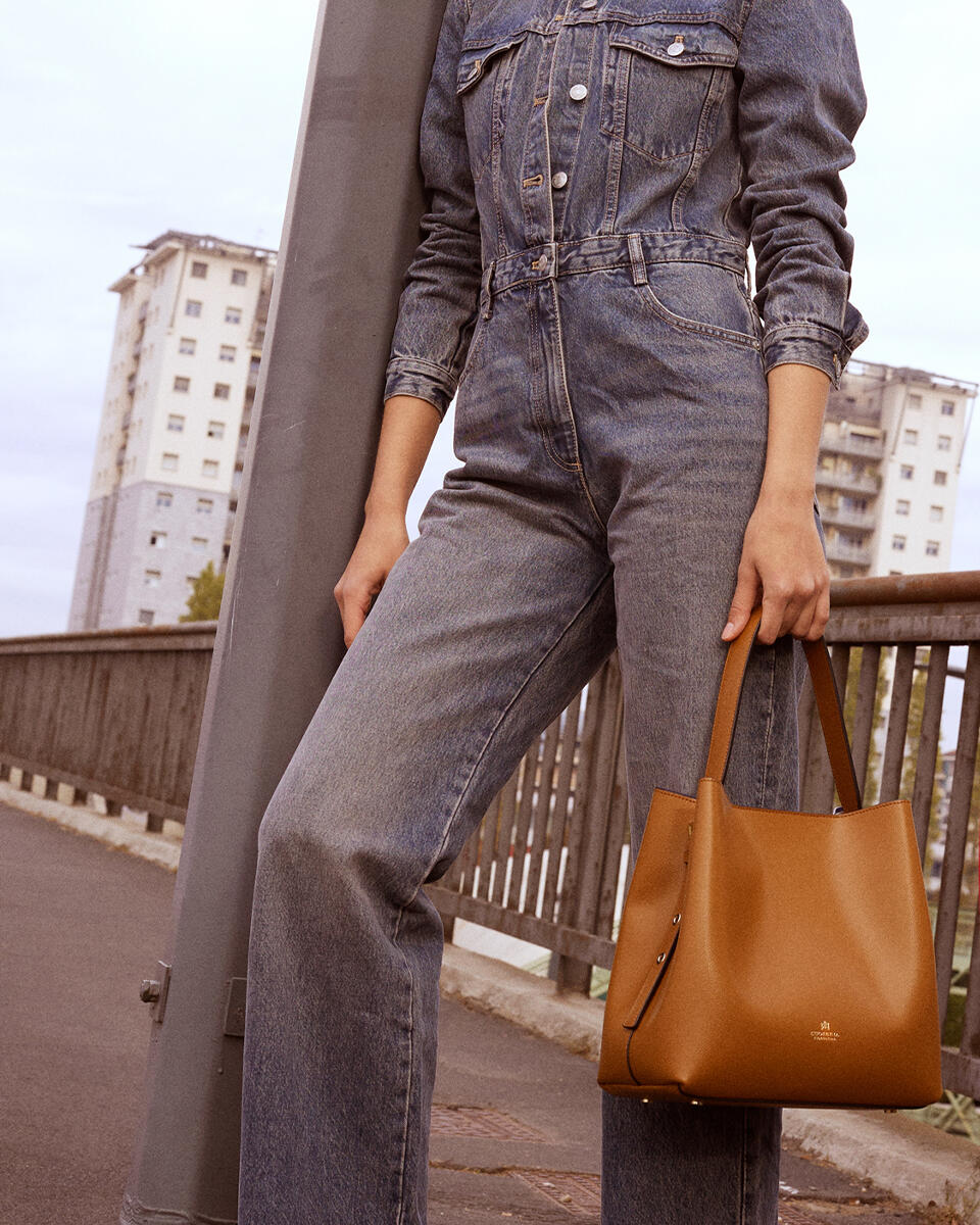 Bucket bag Lion  - Bucket Bags - Women's Bags - Bags - Cuoieria Fiorentina