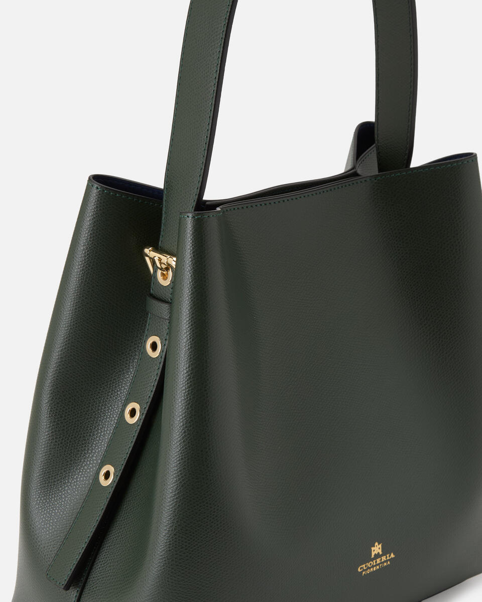 Bucket bag Moss  - Bucket Bags - Women's Bags - Bags - Cuoieria Fiorentina