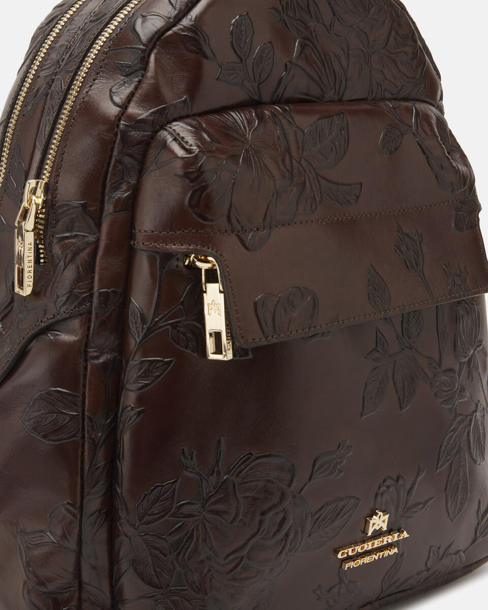 Backpack Mahogany  - Backpacks - Women's Bags - Bags - Cuoieria Fiorentina