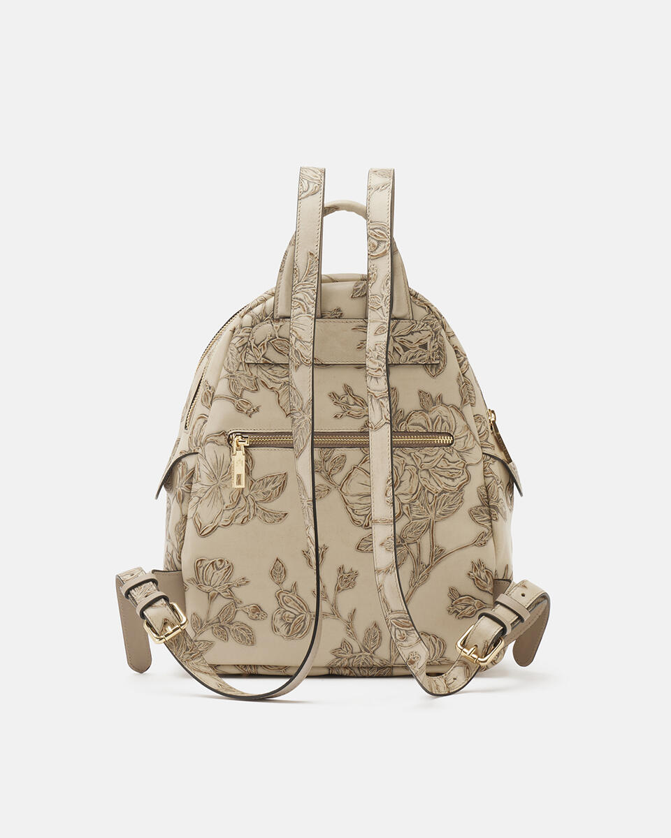 Backpack Taupe  - Backpacks - Women's Bags - Bags - Cuoieria Fiorentina