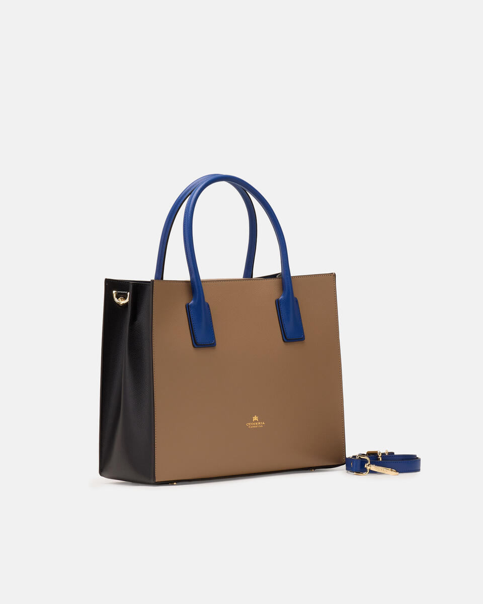Tote bag Desertblackbluette  - Tote Bags - Women's Bags - Bags - Cuoieria Fiorentina