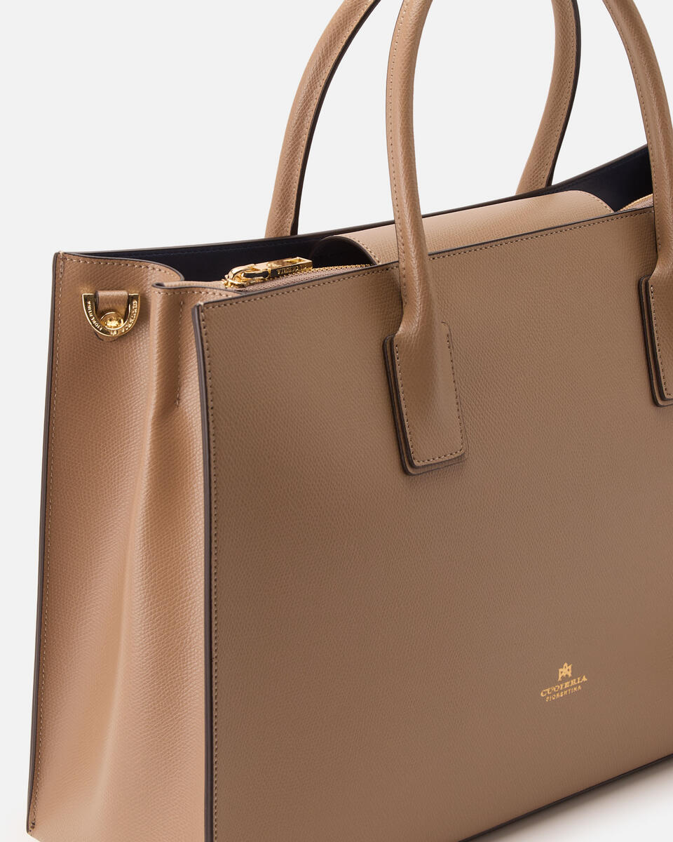 Large tote bag Desert  - Tote Bags - Women's Bags - Bags - Cuoieria Fiorentina