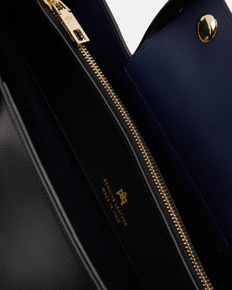 Large tote bag Black  - Tote Bags - Women's Bags - Bags - Cuoieria Fiorentina