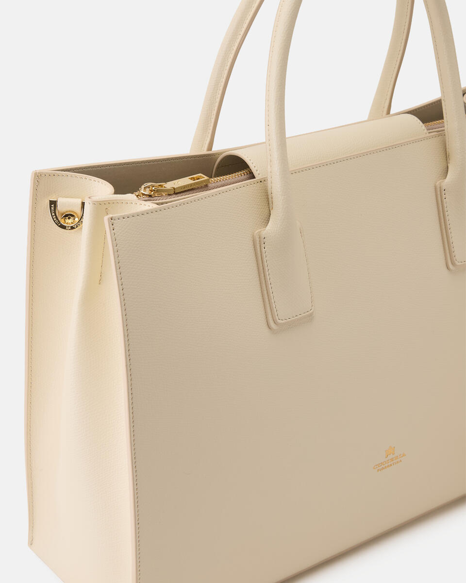 Large tote bag Prosecco  - Tote Bags - Women's Bags - Bags - Cuoieria Fiorentina