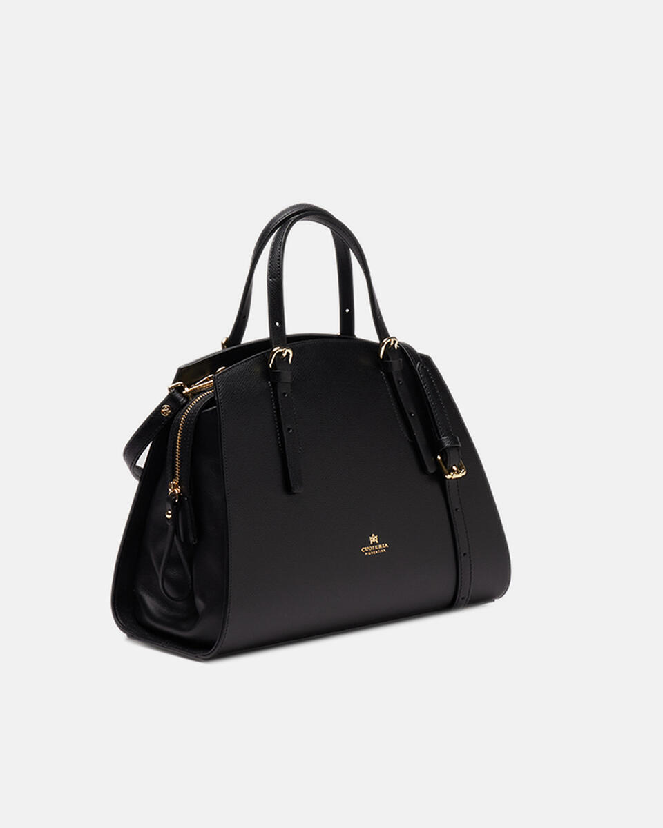 TOTE BAG Black  - Tote Bags - Women's Bags - Bags - Cuoieria Fiorentina