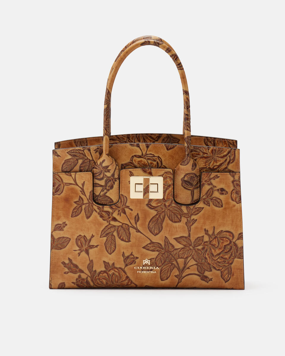 Tote bag Beige  - Tote Bags - Women's Bags - Bags - Cuoieria Fiorentina