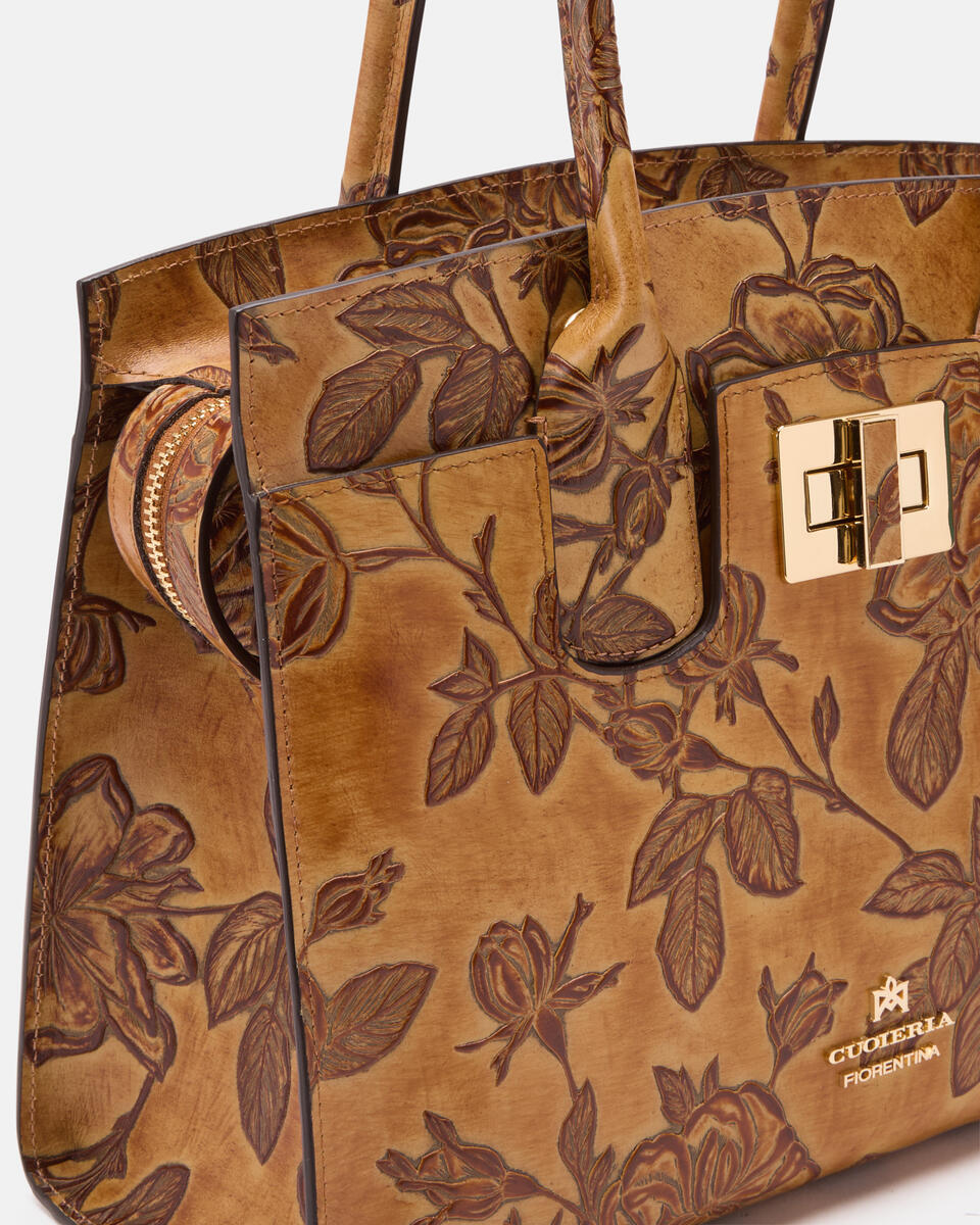 Tote bag Beige  - Tote Bags - Women's Bags - Bags - Cuoieria Fiorentina