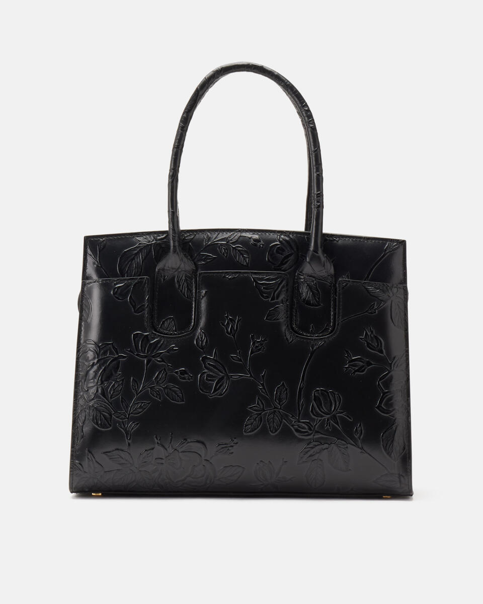 Tote bag Black  - Tote Bags - Women's Bags - Bags - Cuoieria Fiorentina
