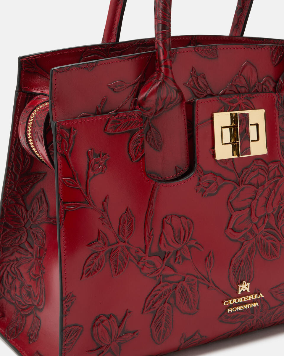 Tote bag Red  - Tote Bags - Women's Bags - Bags - Cuoieria Fiorentina