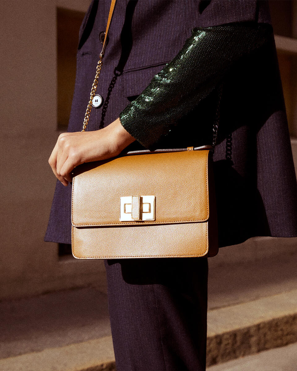 CLUTCH BAG Beige  - Mini Bags - Women's Bags - Bags - Cuoieria Fiorentina