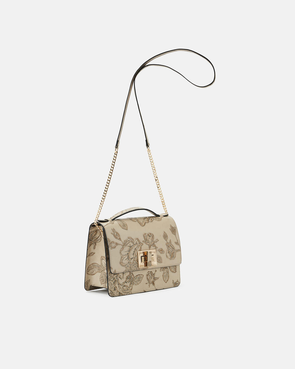 CLUTCH BAG Taupe  - Mini Bags - Women's Bags - Bags - Cuoieria Fiorentina