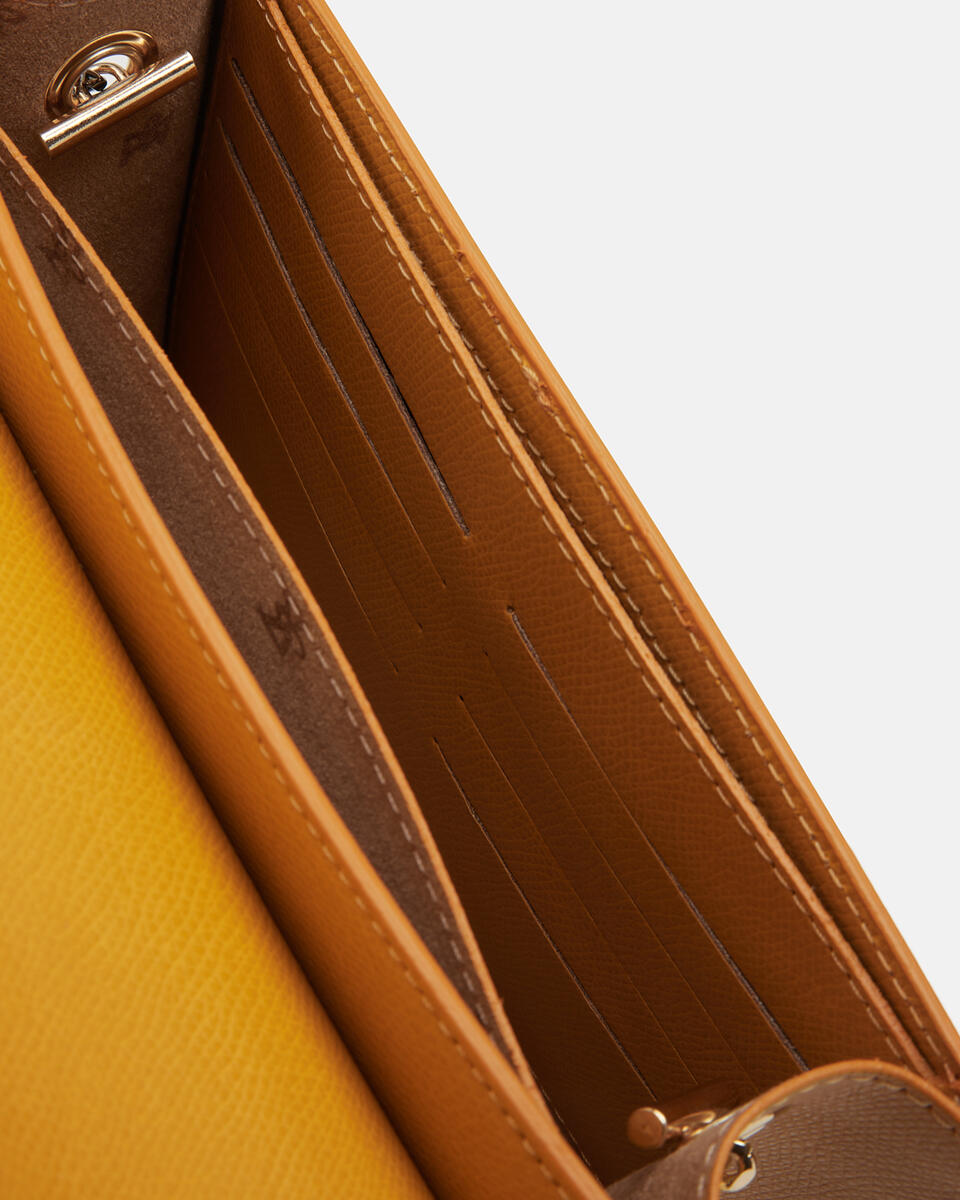 CLUTCH BAG Yellow  - Bags - Special Price - Cuoieria Fiorentina