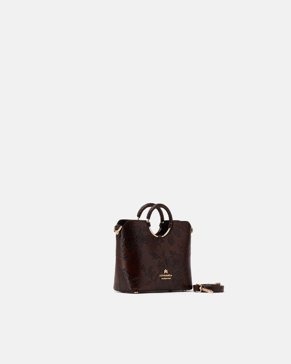 SMALL TOTE BAG Mahogany  - Tote Bags - Women's Bags - Bags - Cuoieria Fiorentina
