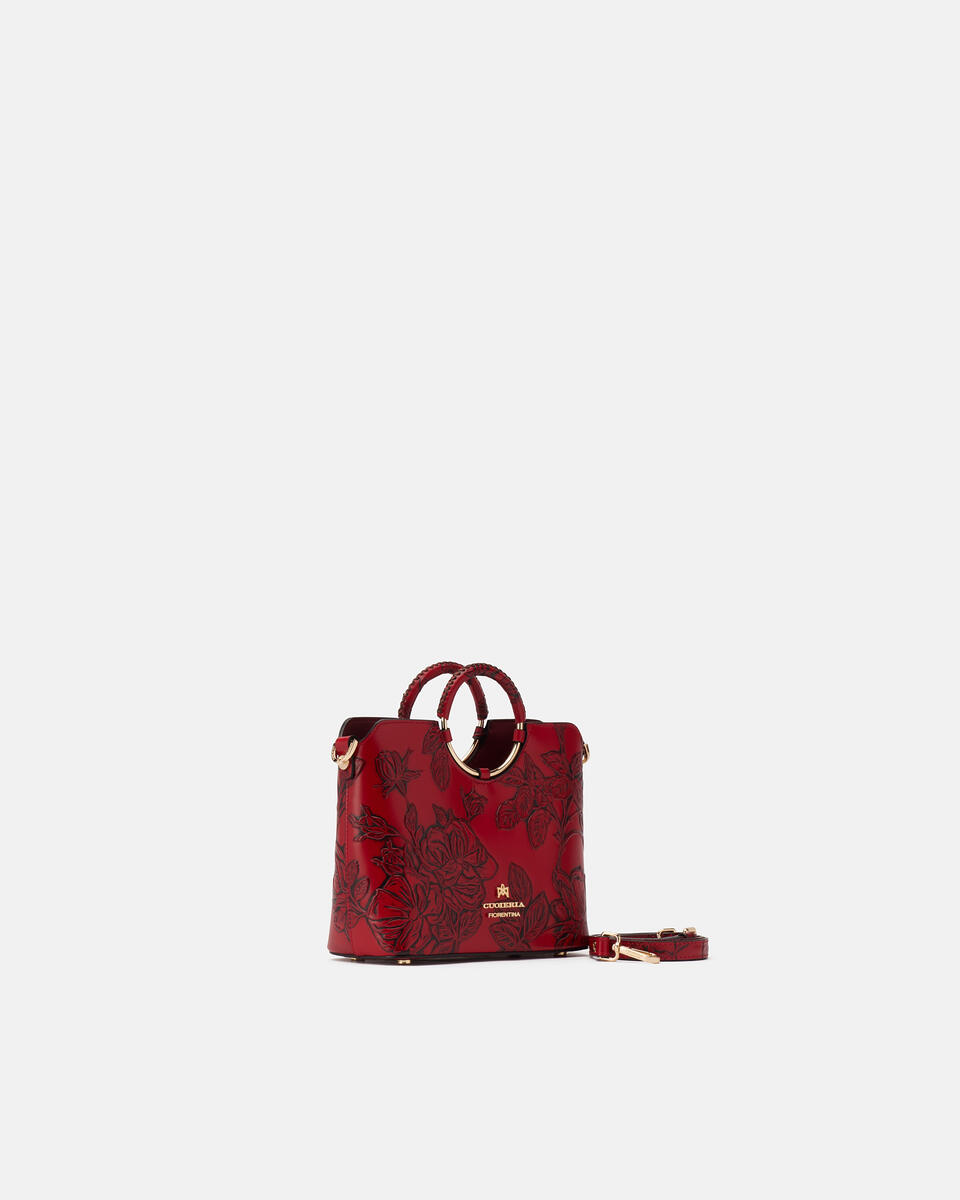 SMALL TOTE BAG Red  - Tote Bags - Women's Bags - Bags - Cuoieria Fiorentina