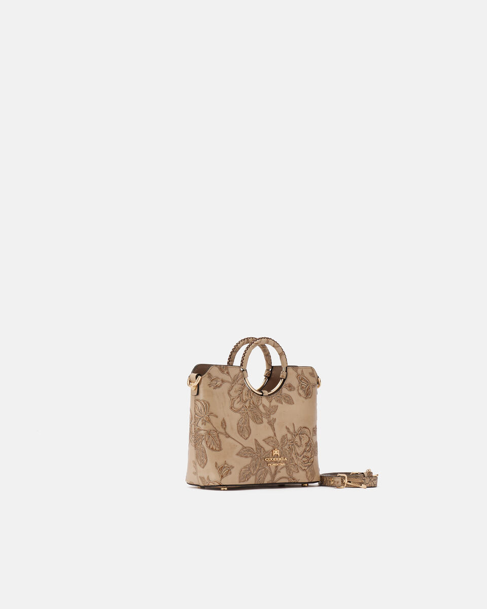 SMALL TOTE BAG Taupe  - Tote Bags - Women's Bags - Bags - Cuoieria Fiorentina