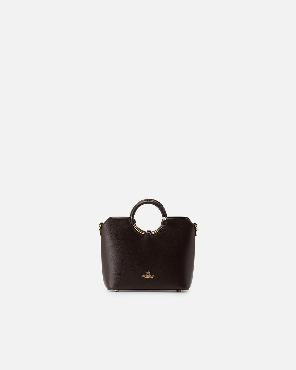 Small tote bag Dark brown  - Tote Bags - Women's Bags - Bags - Cuoieria Fiorentina