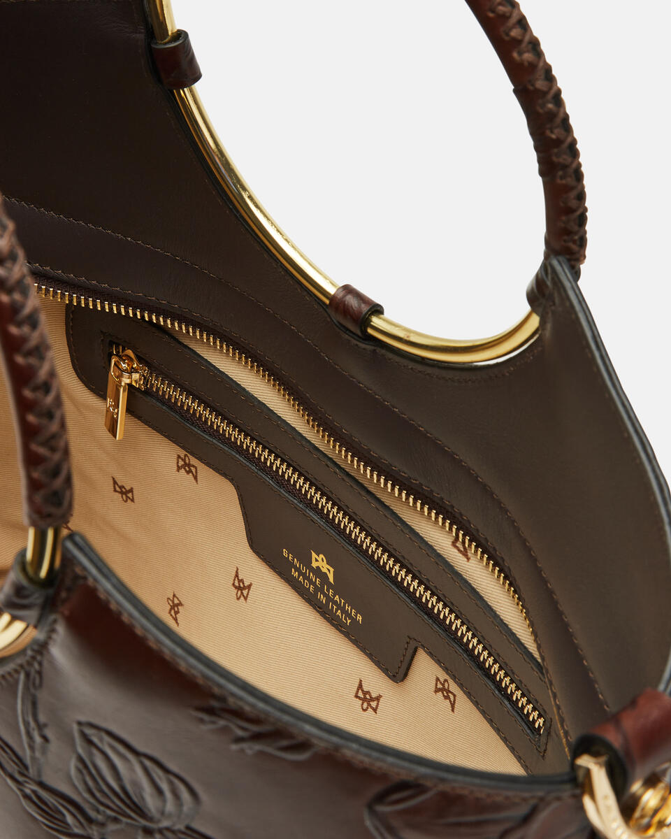 TOTE BAG Mahogany  - Tote Bags - Women's Bags - Bags - Cuoieria Fiorentina