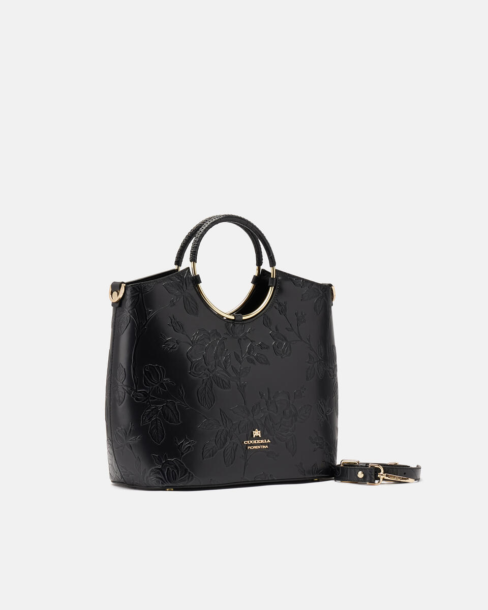 TOTE BAG Black  - Tote Bags - Women's Bags - Bags - Cuoieria Fiorentina