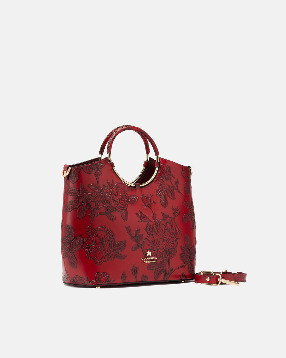 TOTE BAG Red  - Tote Bags - Women's Bags - Bags - Cuoieria Fiorentina