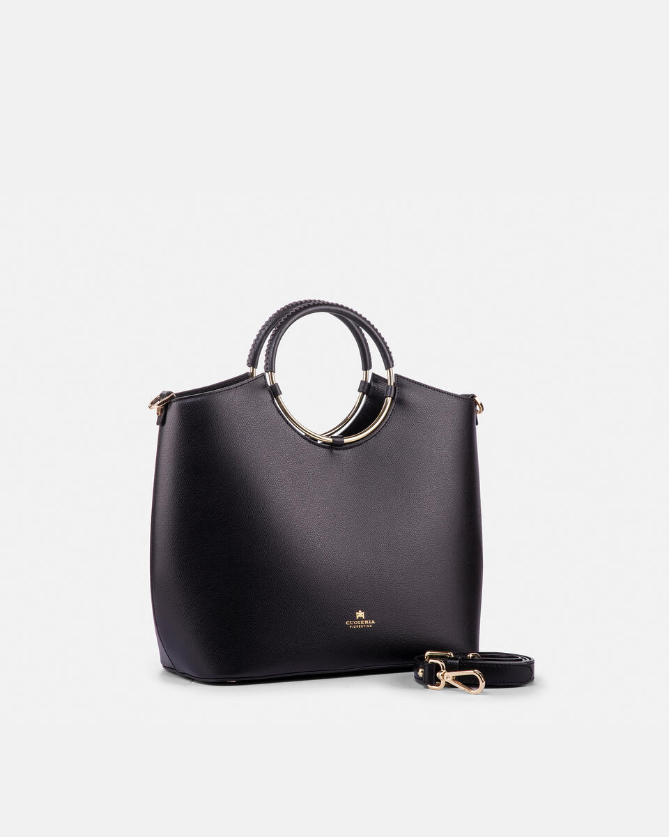Tote bag Black  - Tote Bags - Women's Bags - Bags - Cuoieria Fiorentina