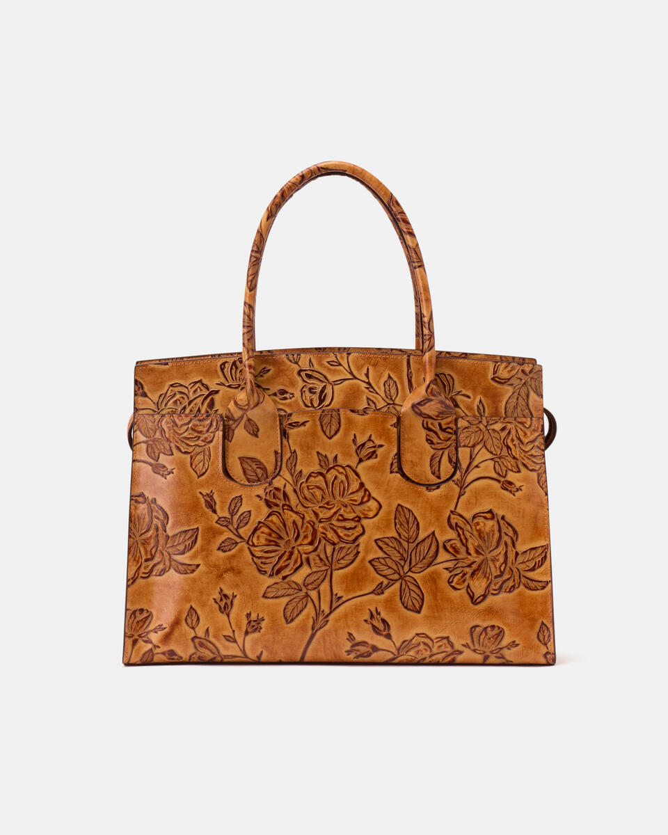 Large tote bag Beige  - Tote Bags - Women's Bags - Bags - Cuoieria Fiorentina