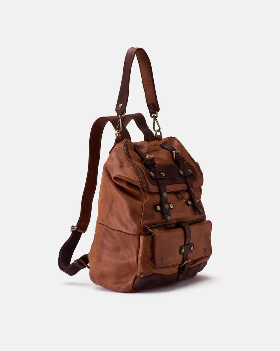 Backpack Burned  - Backpacks - Men's Bags - Bags - Cuoieria Fiorentina