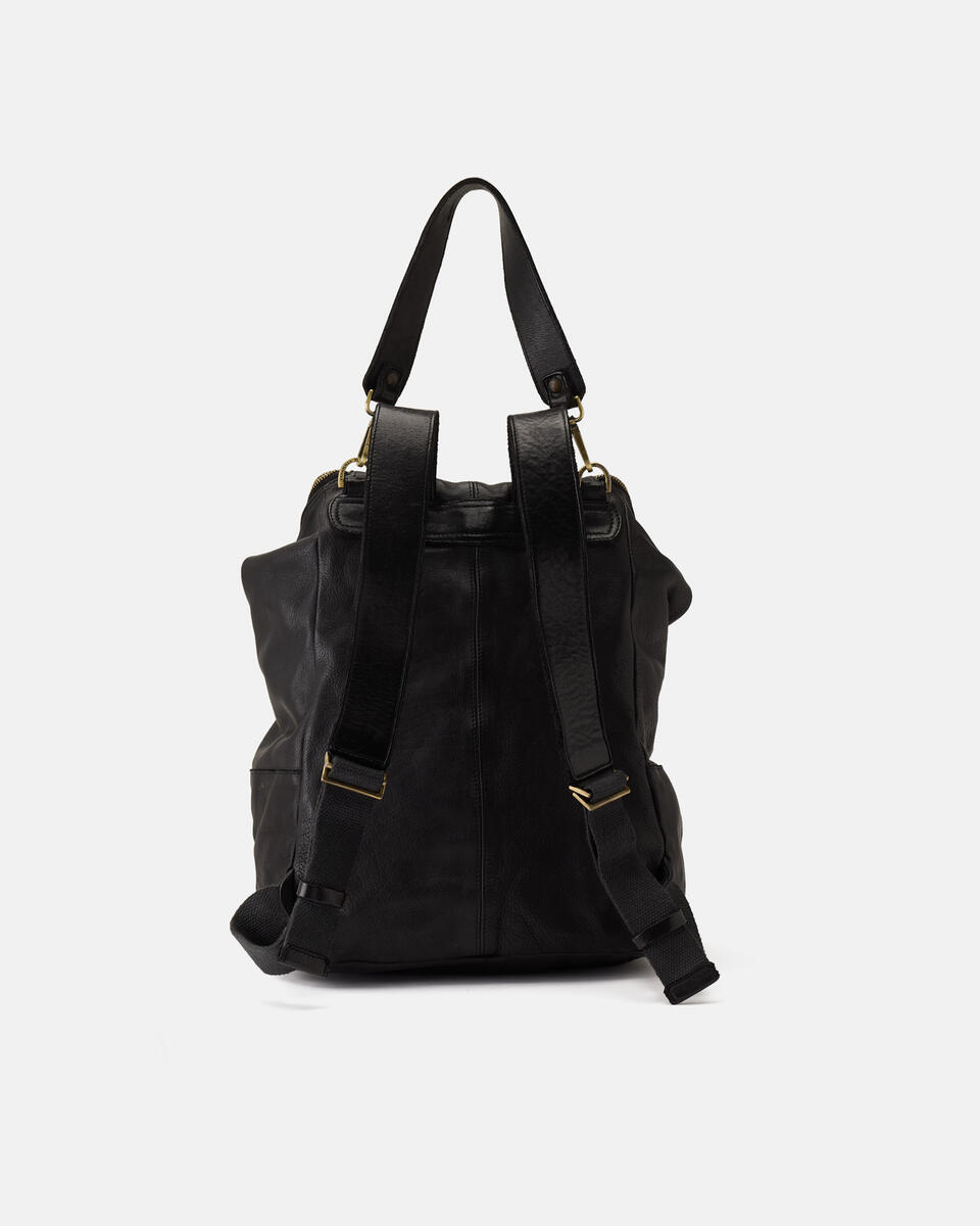 Backpack Black  - Backpacks - Men's Bags - Bags - Cuoieria Fiorentina