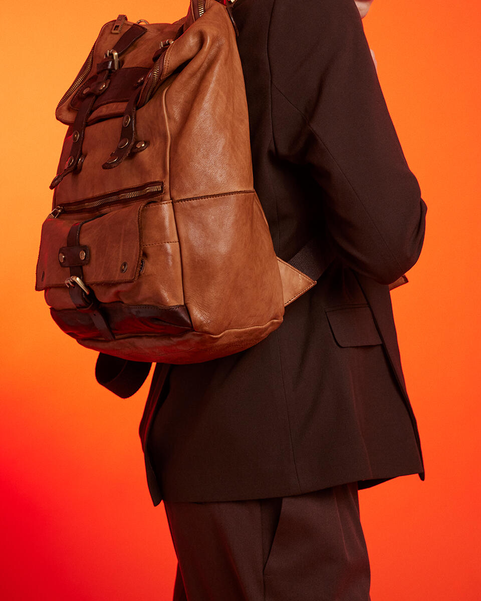 Backpack Black  - Backpacks - Men's Bags - Bags - Cuoieria Fiorentina