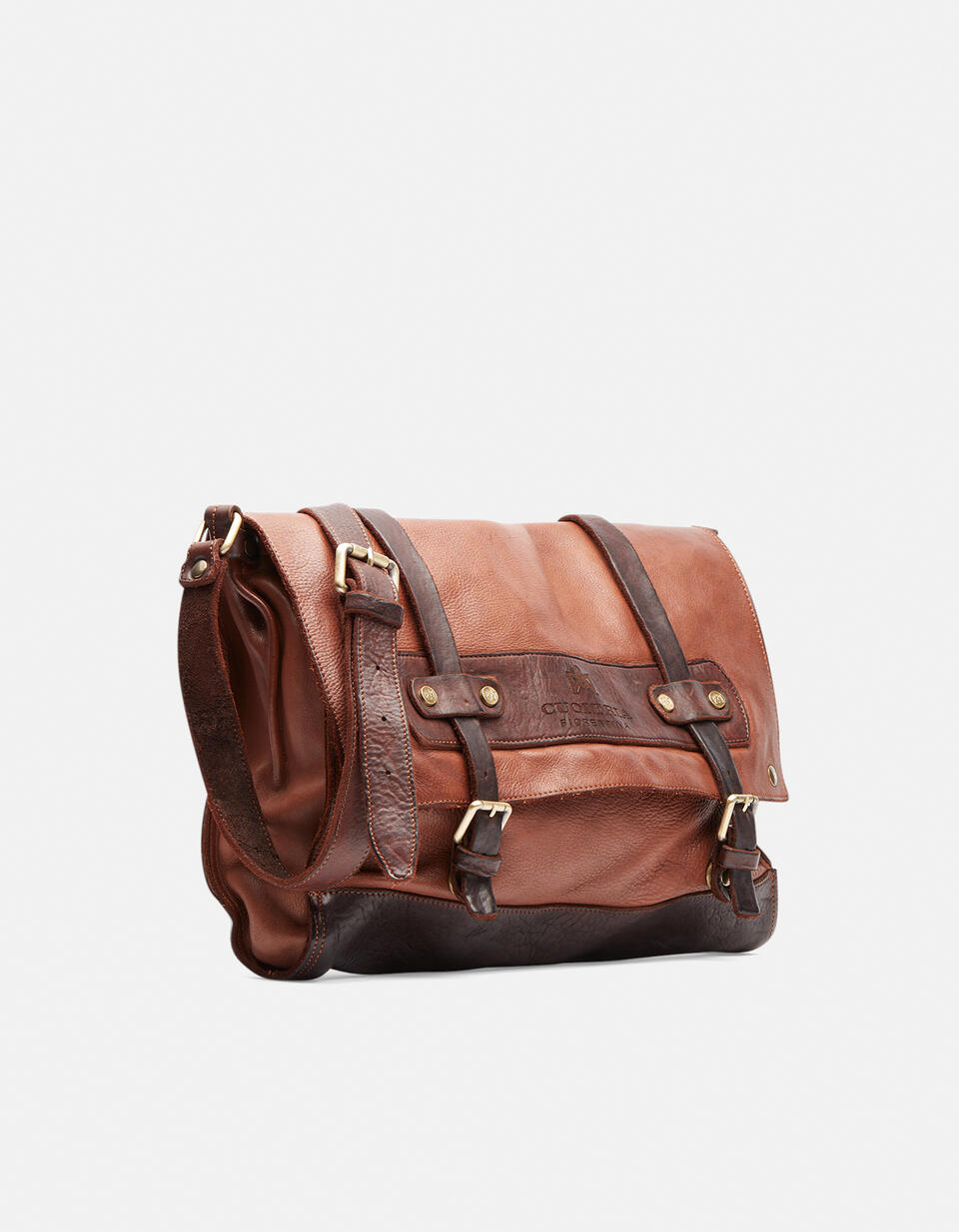 Messenger Burned  - Crossbody Bags - Men's Bags - Bags - Cuoieria Fiorentina