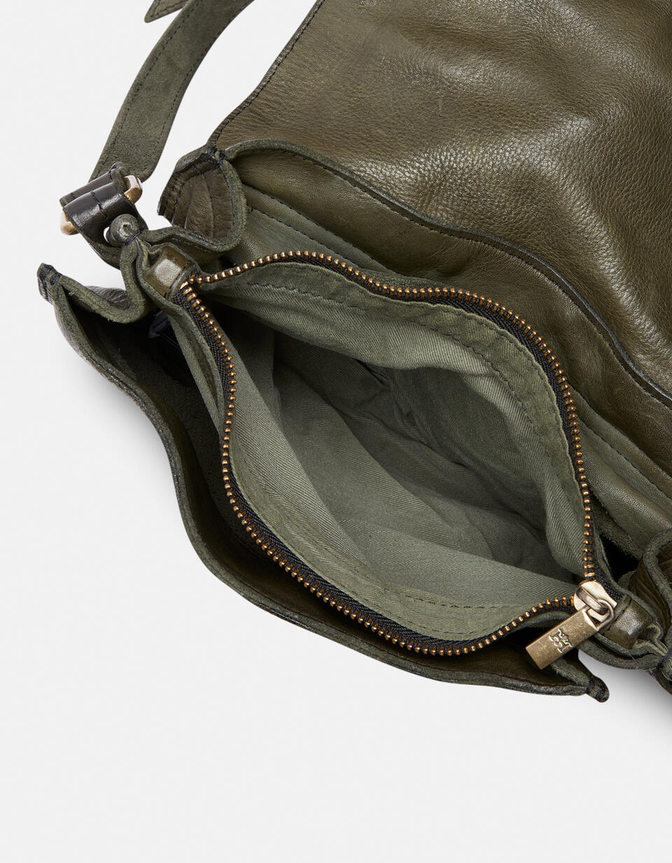 Small Messenger Forest  - Crossbody Bags - Men's Bags - Bags - Cuoieria Fiorentina
