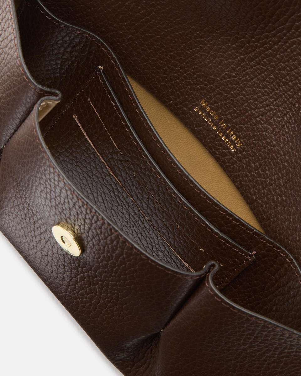 Pochette Chocolate  - Clutch Bags - Women's Bags - Bags - Cuoieria Fiorentina