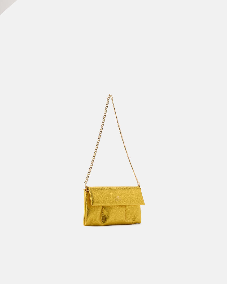 POCHETTE Yellow  - Cuoieria Fiorentina
