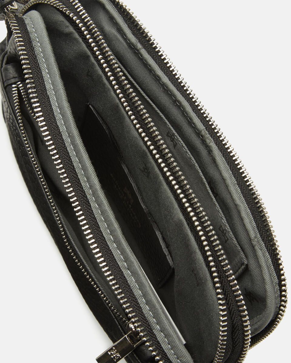 POCHETTE Black  - Clutch Bags - Men's Bags - Bags - Cuoieria Fiorentina