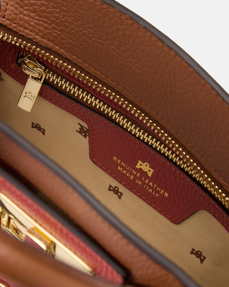 Bella Soft Small Tote Brick  - Tote Bag - Borse Donna - Borse - Cuoieria Fiorentina