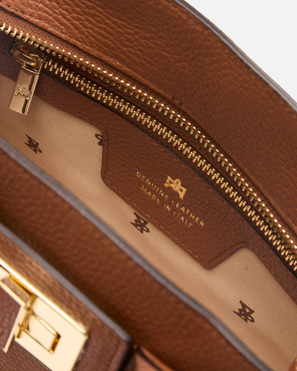 Bella Soft Small Tote Caramel  - Tote Bag - Borse Donna - Borse - Cuoieria Fiorentina